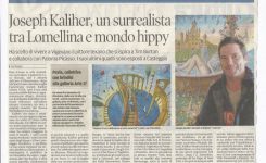 Joseph Kaliher, un surrealista tra Lomellina e mondo hippy